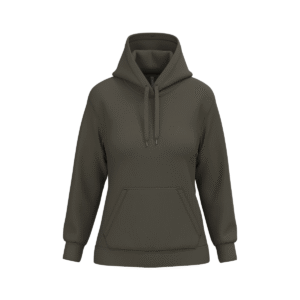 Sweat à capuche femme coton 280 g/m² — Kariban K473 - Dark Khaki