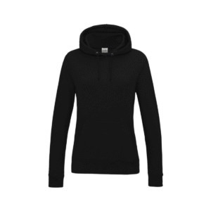 Sweat à capuche femme coton 280 g/m² — Just Hoods JH01F - Deep Black