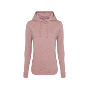 Sweat à capuche femme coton 280 g/m² — Just Hoods JH01F - Dusty Pink