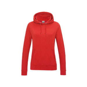 Sweat à capuche femme coton 280 g/m² — Just Hoods JH01F - Fire Red