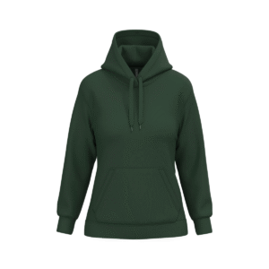 Sweat à capuche femme coton 280 g/m² — Kariban K473 - Forest Green