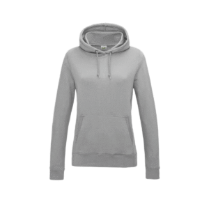 Sweat à capuche femme coton 280 g/m² — Just Hoods JH01F - Heather Grey