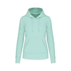 Sweat à capuche femme coton bio 280 g/m² — Kariban K4028 - Ice Mint