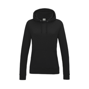 Sweat à capuche femme coton 280 g/m² — Just Hoods JH01F - Jet Black