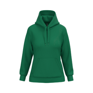Sweat à capuche femme coton 280 g/m² — Kariban K473 - Kelly Green