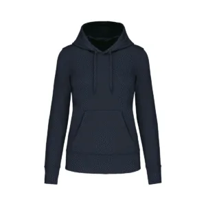 Sweat à capuche femme coton bio 280 g/m² — Kariban K4028 - Navy