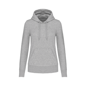 Sweat à capuche femme coton bio 280 g/m² — Kariban K4028 - Oxford Grey