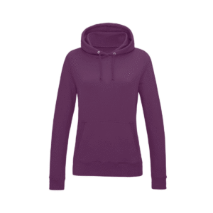 Sweat à capuche femme coton 280 g/m² — Just Hoods JH01F - Plum