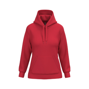 Sweat à capuche femme coton 280 g/m² — Kariban K473 - Red