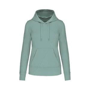 Sweat à capuche femme coton bio 280 g/m² — Kariban K4028 - Sage