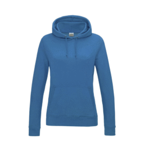 Sweat à capuche femme coton 280 g/m² — Just Hoods JH01F - Sapphire Blue