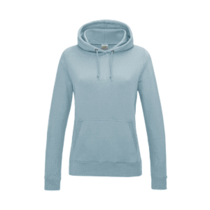 Sweat à capuche femme coton 280 g/m² — Just Hoods JH01F - Sky Blue