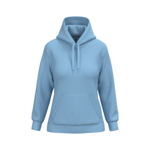 Sweat à capuche femme coton 280 g/m² — Kariban K473 - Sky Blue