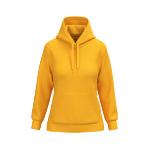 Sweat à capuche femme coton 280 g/m² — Kariban K473 - Yellow
