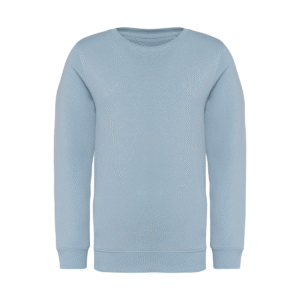 Sweat-shirt col rond enfant coton bio 350 g/m² — Native Spirit NS403 - Aquamarine
