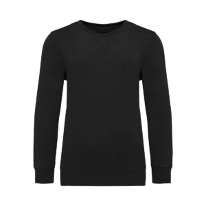 Sweat col rond enfant coton 280 g/m² — Kariban K4038 - Black