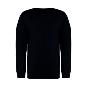 Sweat-shirt col rond enfant coton bio 350 g/m² — Native Spirit NS403 - Black