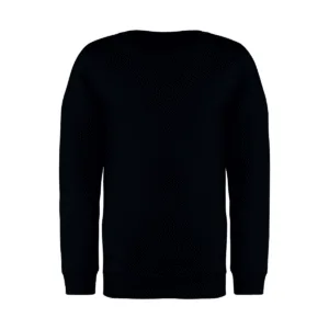Sweat-shirt col rond enfant coton bio 350 g/m² — Native Spirit NS403 - Black