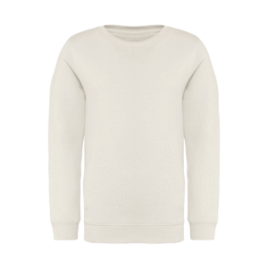 Sweat-shirt col rond enfant coton bio 350 g/m² — Native Spirit NS403 - Ivory