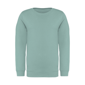 Sweat-shirt col rond enfant coton bio 350 g/m² — Native Spirit NS403 - Jade Green