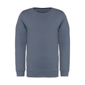 Sweat-shirt col rond enfant coton bio 350 g/m² — Native Spirit NS403 - Mineral Grey