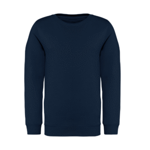 Sweat-shirt col rond enfant coton bio 350 g/m² — Native Spirit NS403 - Navy Blue