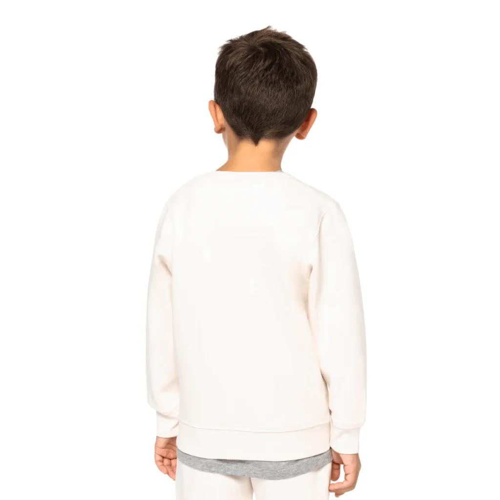 Sweat-shirt col rond enfant coton bio 280 g/m² — Native Spirit NS403 - vue 1