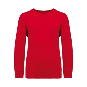 Sweat col rond enfant coton 280 g/m² — Kariban K4038 - Red