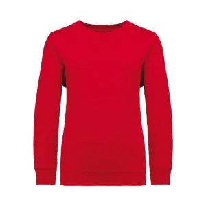 Sweat col rond enfant coton 280 g/m² — Kariban K4038 - Red