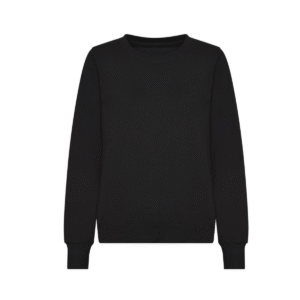 Sweat col rond femme coton 280 g/m² — Just Hoods JH030F - Deep Black