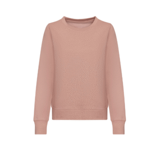 Sweat col rond femme coton 280 g/m² — Just Hoods JH030F - Dusty Pink