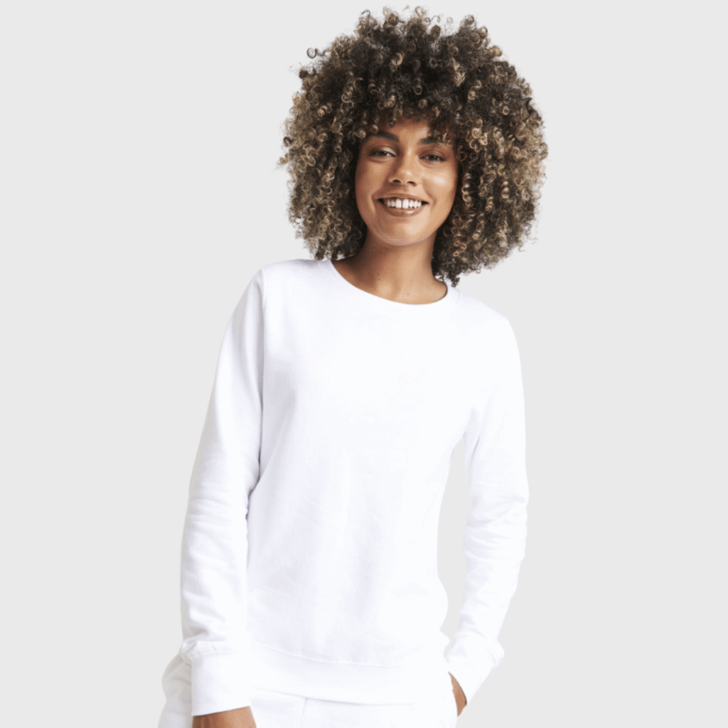 Sweat col rond femme coton 280 g/m² — Just Hoods JH030F
