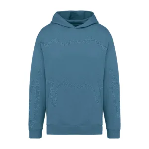 Sweat-shirt capuche oversize coton bio 300 g/m² — Native Spirit NS408 - Adriatic Blue