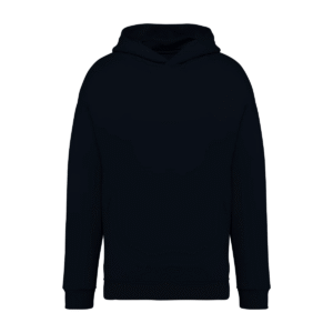 Sweat-shirt capuche oversize coton bio 300 g/m² — Native Spirit NS408 - Black