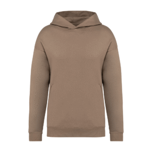 Sweat-shirt capuche oversize coton bio 300 g/m² — Native Spirit NS408 - Driftwood