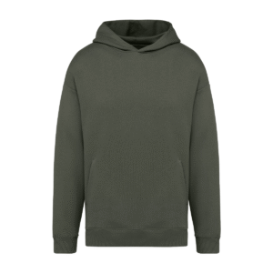 Sweat-shirt capuche oversize coton bio 300 g/m² — Native Spirit NS408 - Organic Khaki