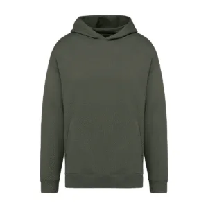 Sweat-shirt capuche oversize coton bio 300 g/m² — Native Spirit NS408 - Organic Khaki
