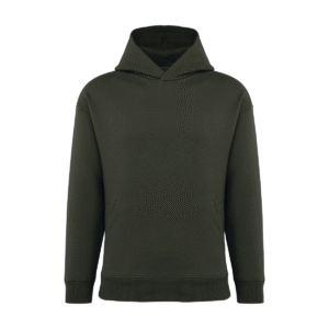 Sweat à capuche oversize unisexe coton bio 350 g/m² — Native Spirit NS441 - Organic Khaki