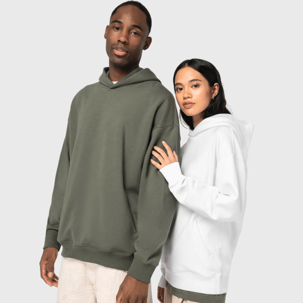Sweat-shirt capuche oversize coton bio 695 g/m² — Native Spirit NS408