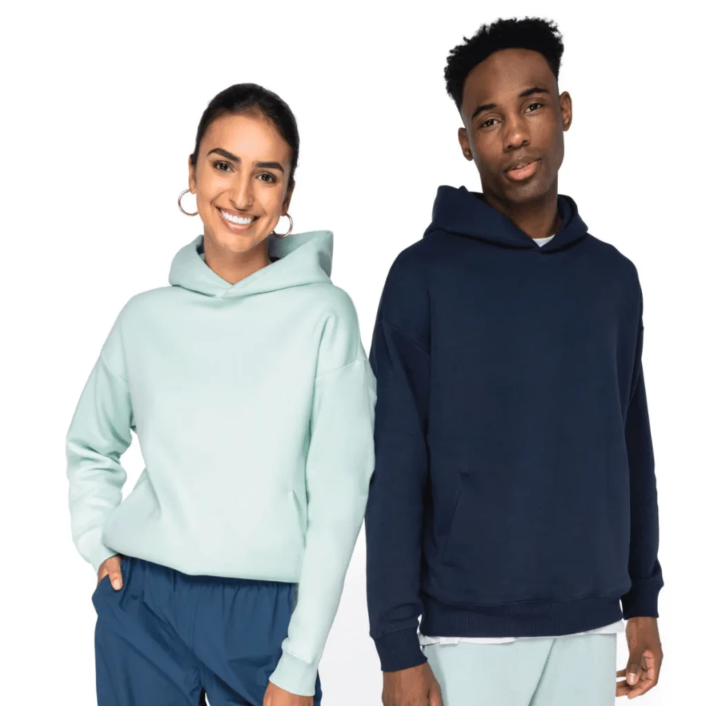 Sweat-shirt capuche oversize coton bio 695 g/m² — Native Spirit NS408 - vue 1