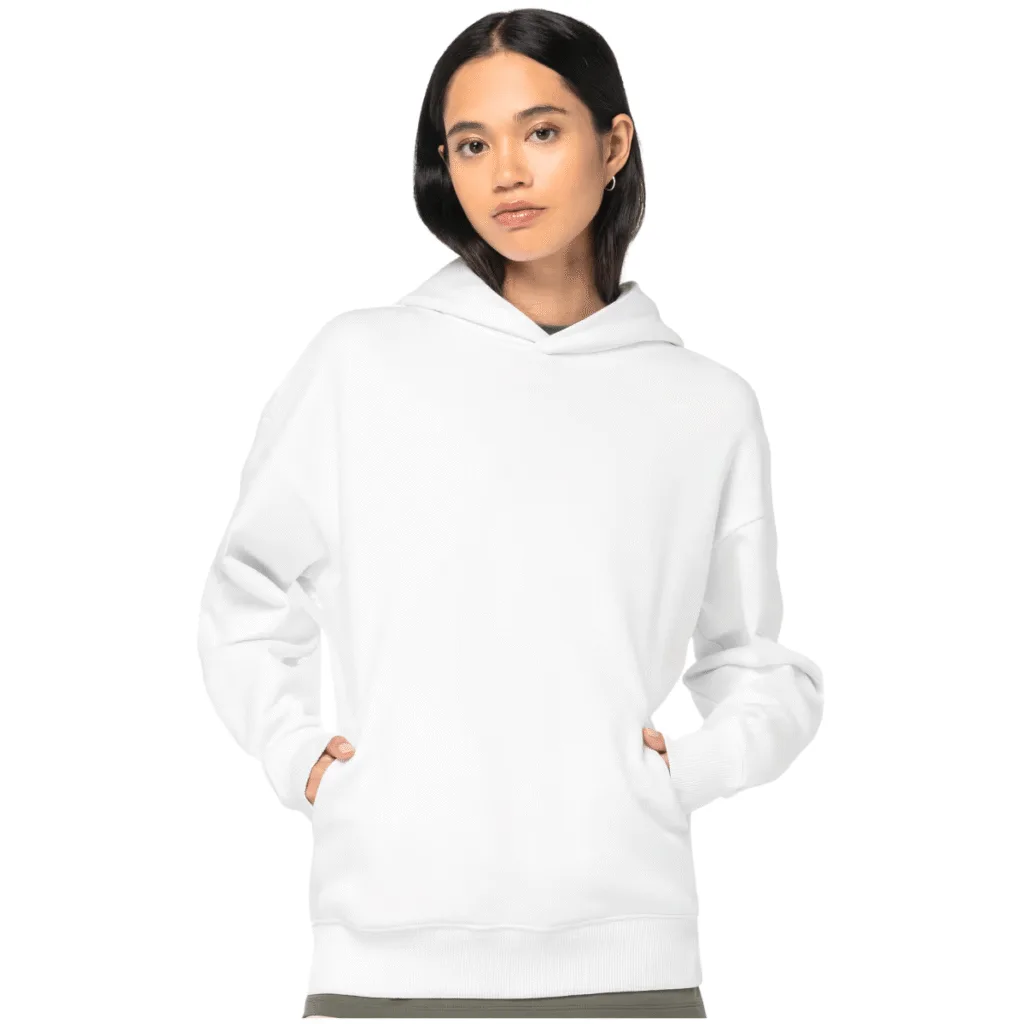 Sweat-shirt capuche oversize coton bio 695 g/m² — Native Spirit NS408 - vue 2