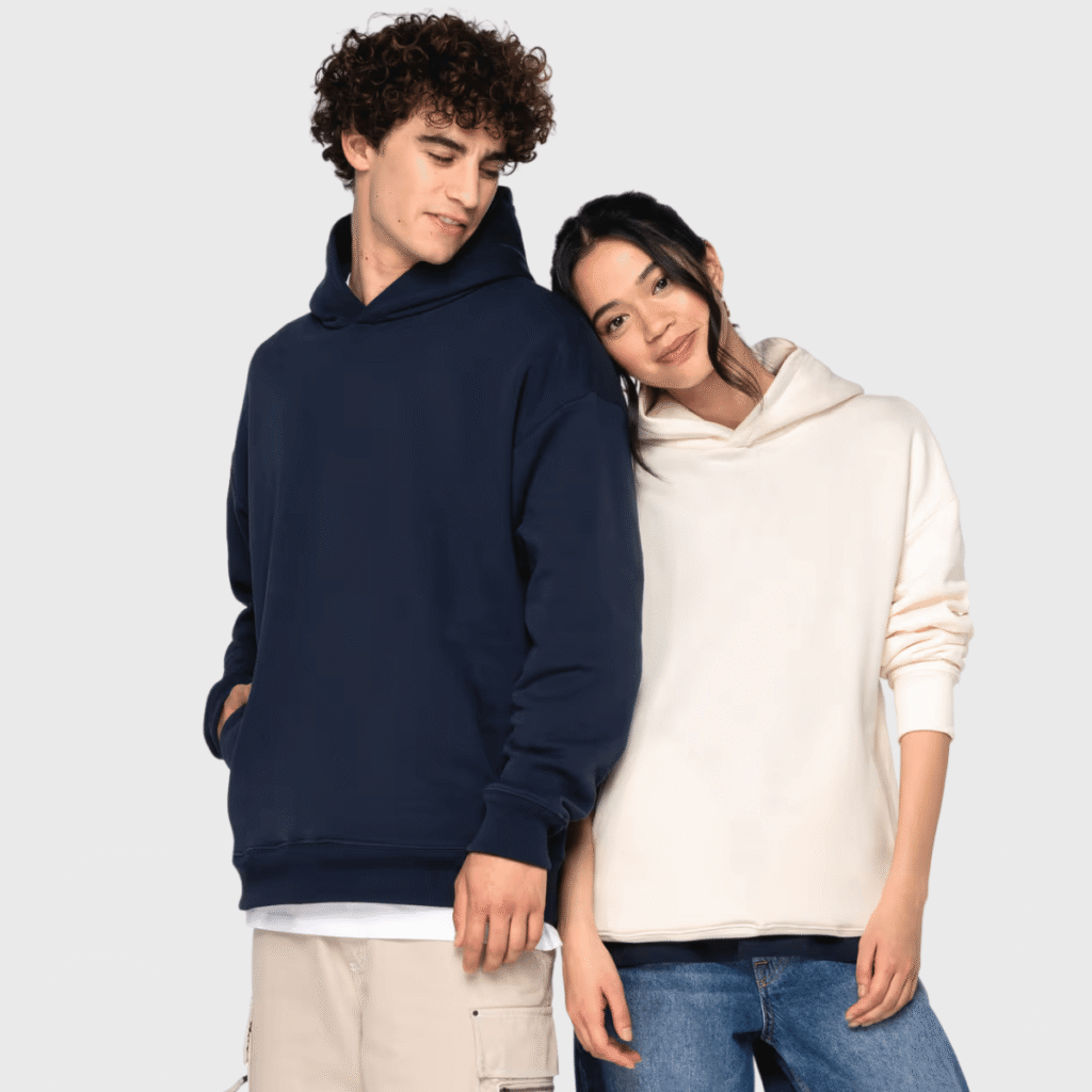 Sweat à capuche oversize unisexe coton bio 740 g — Native Spirit NS441