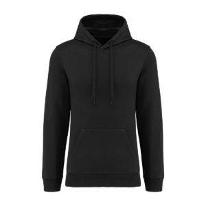 Sweat à capuche unisexe coton polyester 280 g/m² — Kariban K4037 - Black