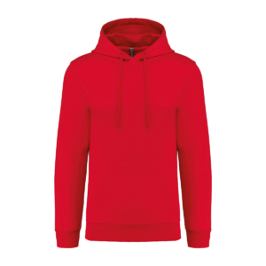 Sweat à capuche unisexe coton polyester 280 g/m² — Kariban K4037 - Red