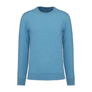 Sweat col rond unisexe coton bio 280 g/m² — Kariban K4025 - Cloudy Blue Heather