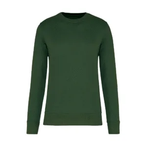 Sweat col rond unisexe coton bio 280 g/m² — Kariban K4025 - Forest Green
