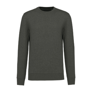 Sweat col rond unisexe coton bio 280 g/m² — Kariban K4025 - Green Marble Heather