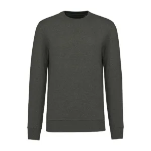 Sweat col rond unisexe coton bio 280 g/m² — Kariban K4025 - Green Marble Heather