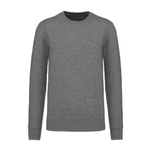 Sweat col rond unisexe coton bio 280 g/m² — Kariban K4025 - Grey Heather