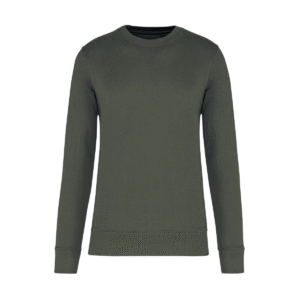 Sweat col rond unisexe coton bio 280 g/m² — Kariban K4025 - Dark Khaki